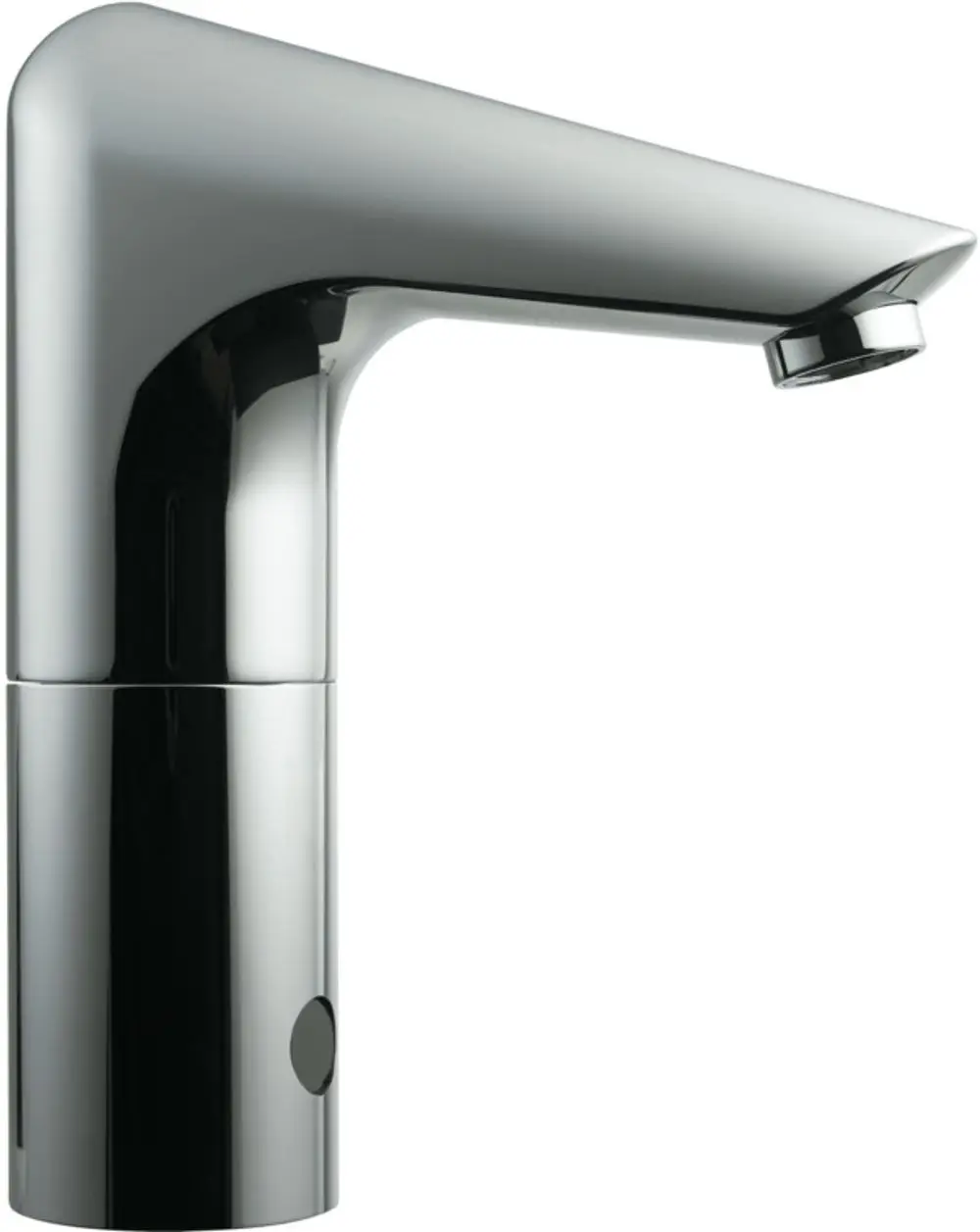 Chromene Sensor-Wasserarmatur von Ideal Standard mit einem Auslauf von 116 mm, designed für den Einsatz in Waschbecken.